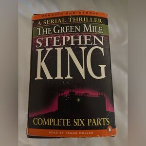 The Green Mile by Stephen King Audiobook Original Box